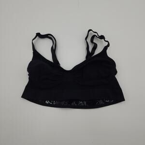 SKIMS Black Seamless Sculpting Bralette Size S/M